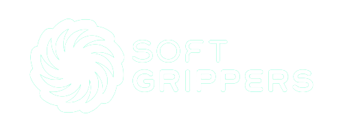 Logo da Marca Soft Grippers Todo em Branco